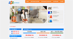 Desktop Screenshot of fptinternet-hcm.com